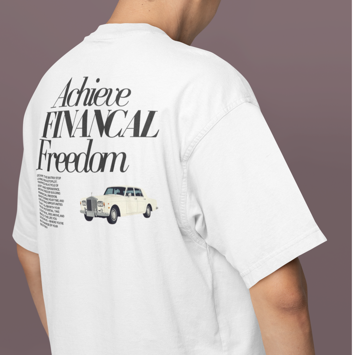 Maison Sarhouli Tee - Financial freedom