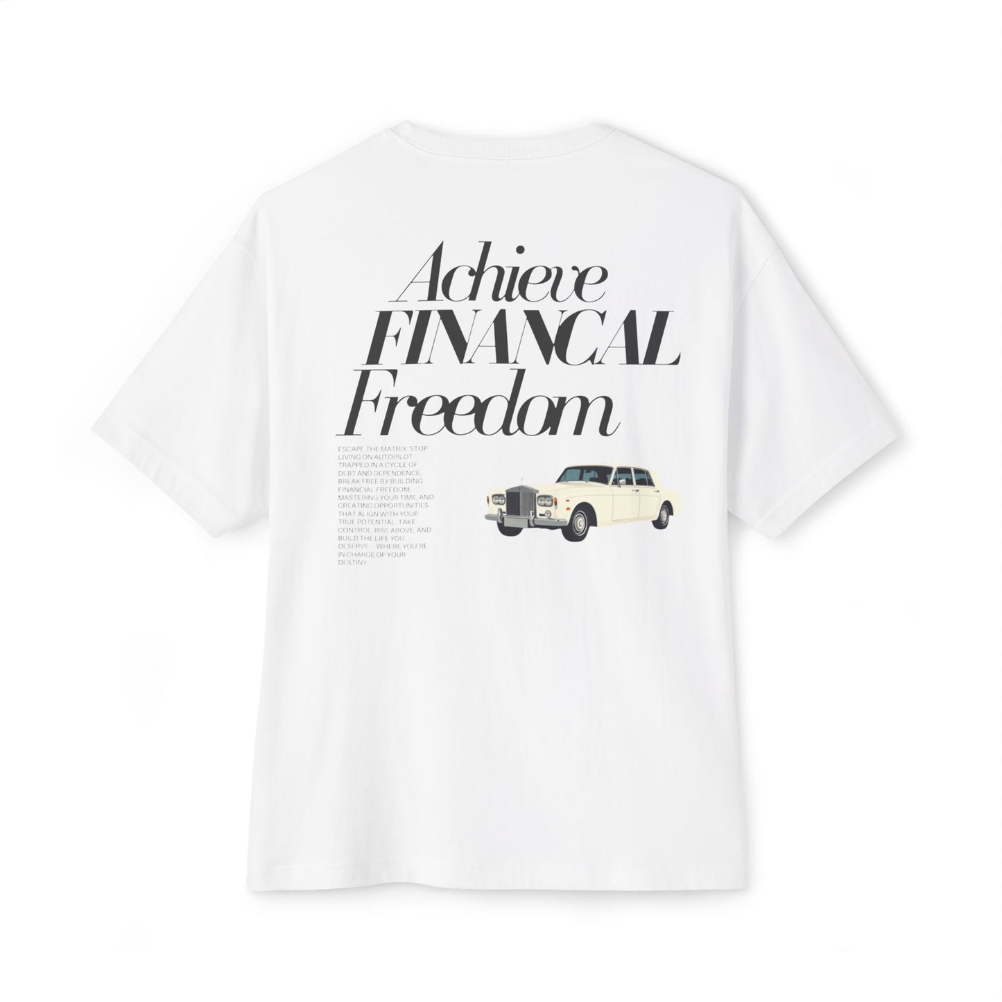 Maison Sarhouli Tee - Financial freedom